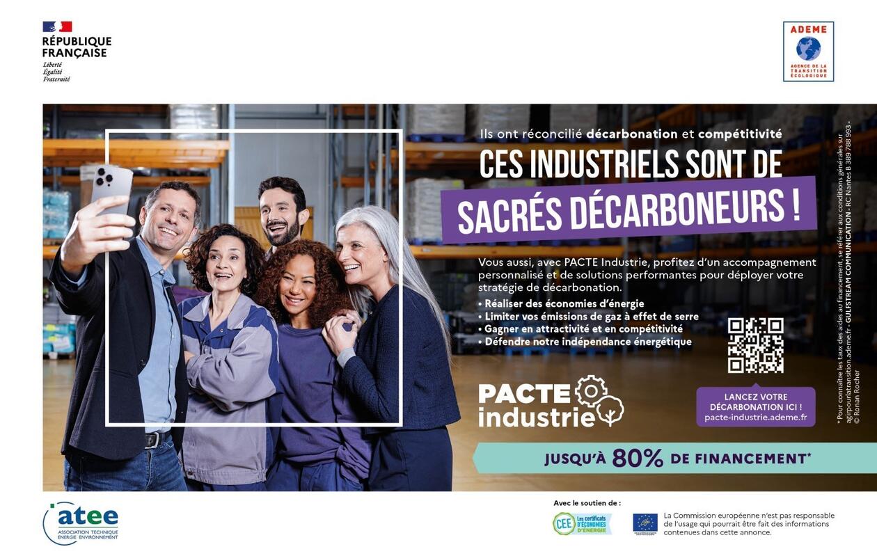 Participez en présentiel ou en distanciel à l’atelier de lancement du programme collectif « PACTE Industrie »